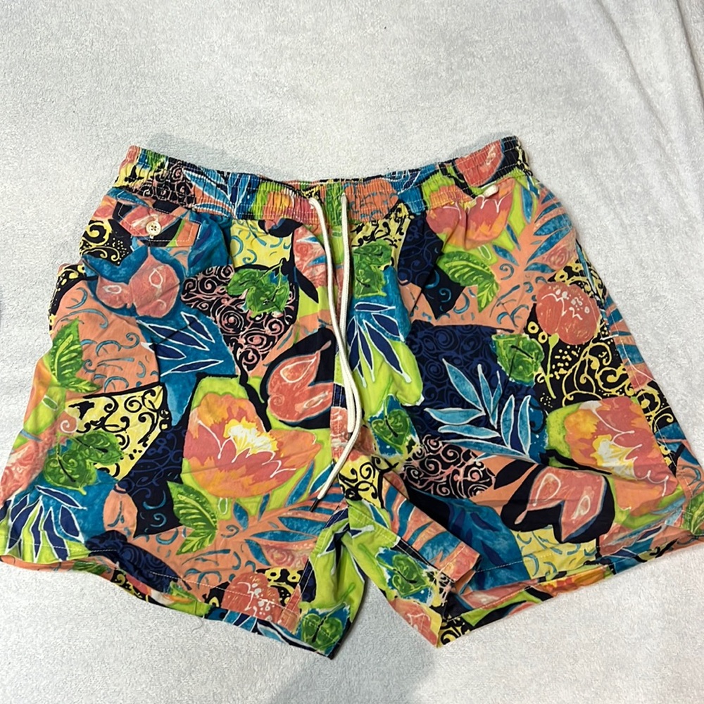 Polo Ralph Lauren mens designer swimwear- XL, clean look!